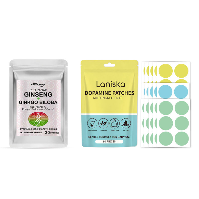 Ginger Tea - 120pcs Combo Dopamine Patches & Red