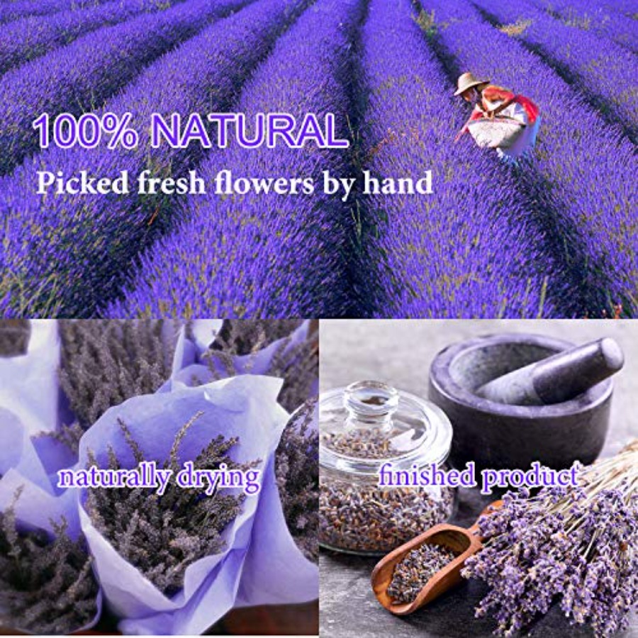 9 Bags Dried Flowers, 100% Nat - Dried Herbs ulasan dan harga