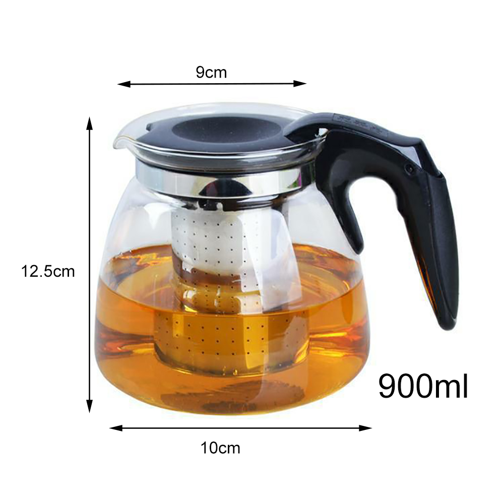 Heat-resistant glass tea pot 9 - Herbal Tea ulasan dan harga