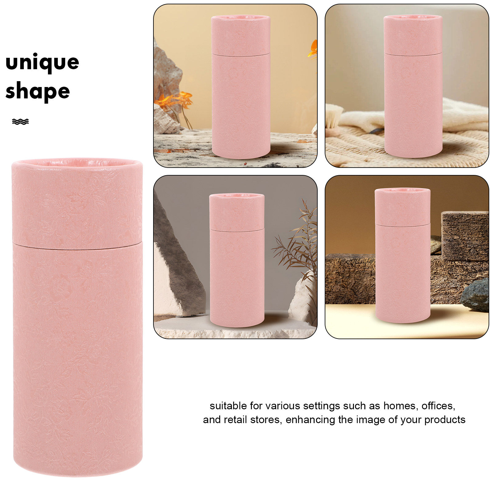 Round Paper Tube Packaging Box - Essential Oils ulasan dan harga