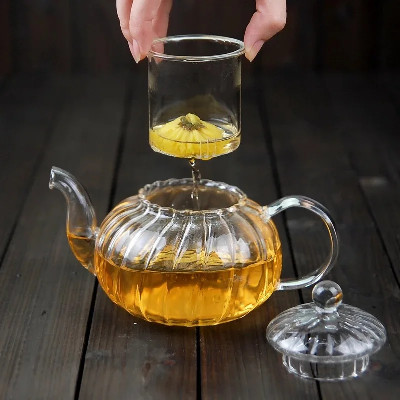 600ml Striped pumpkin shape fl - Herbal Tea ulasan dan harga
