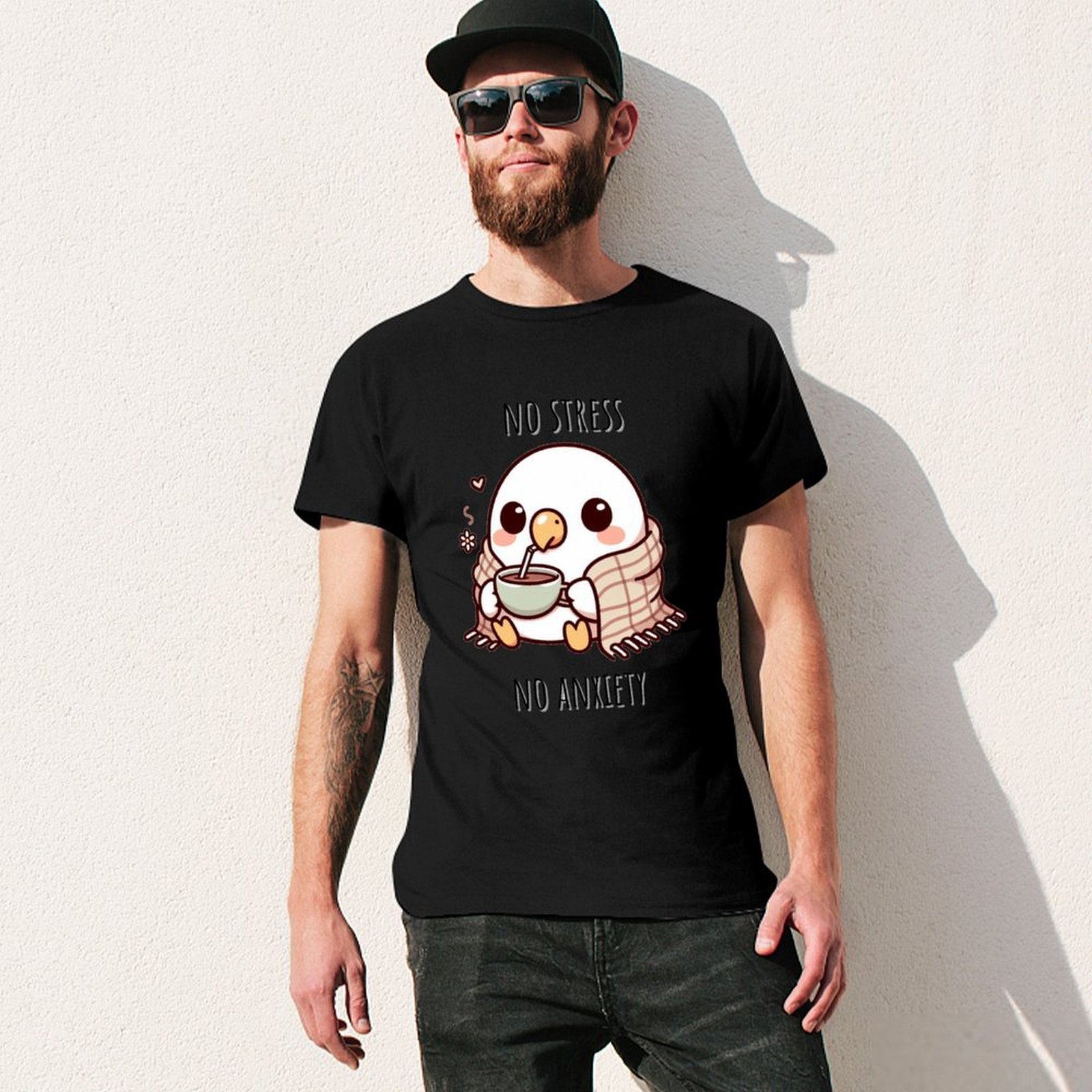 Chamomile Tea Parakeet T-Shirt - Chamomile Tea ulasan dan harga