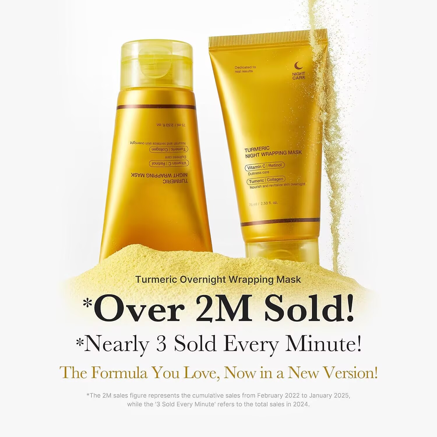Turmeric Collagen Wrapping Pee - Turmeric ulasan dan harga