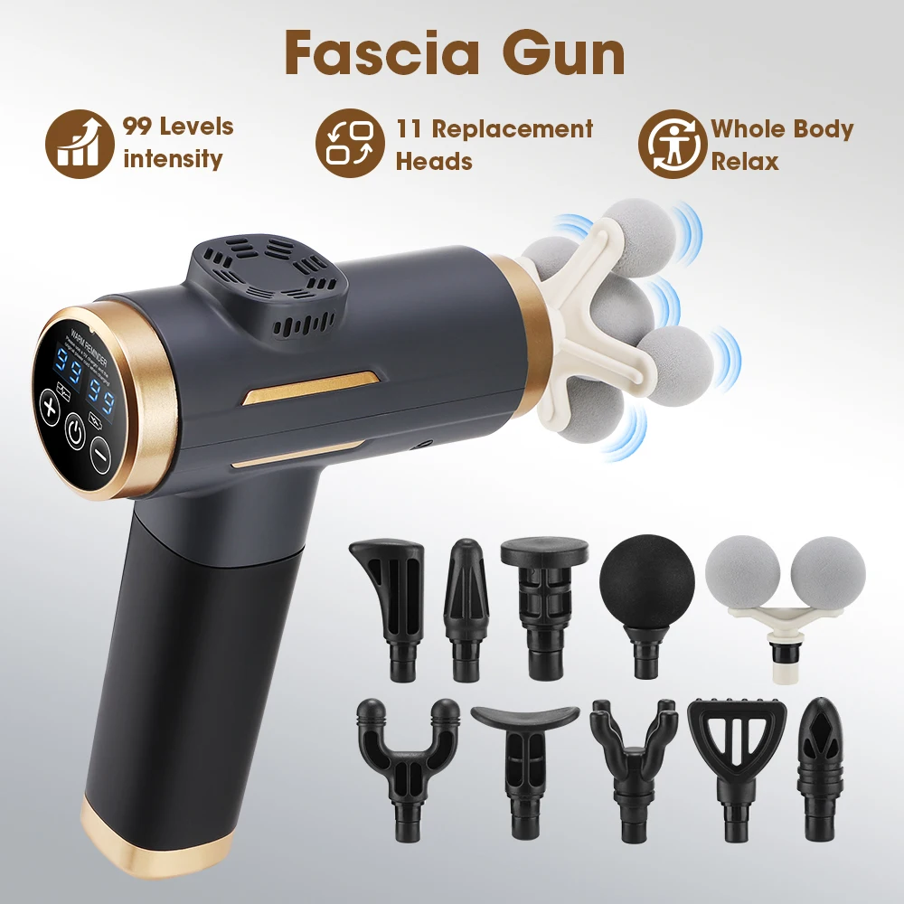 Electric Fascia Gun 24W 99 Gea - Health Wellness ulasan dan harga