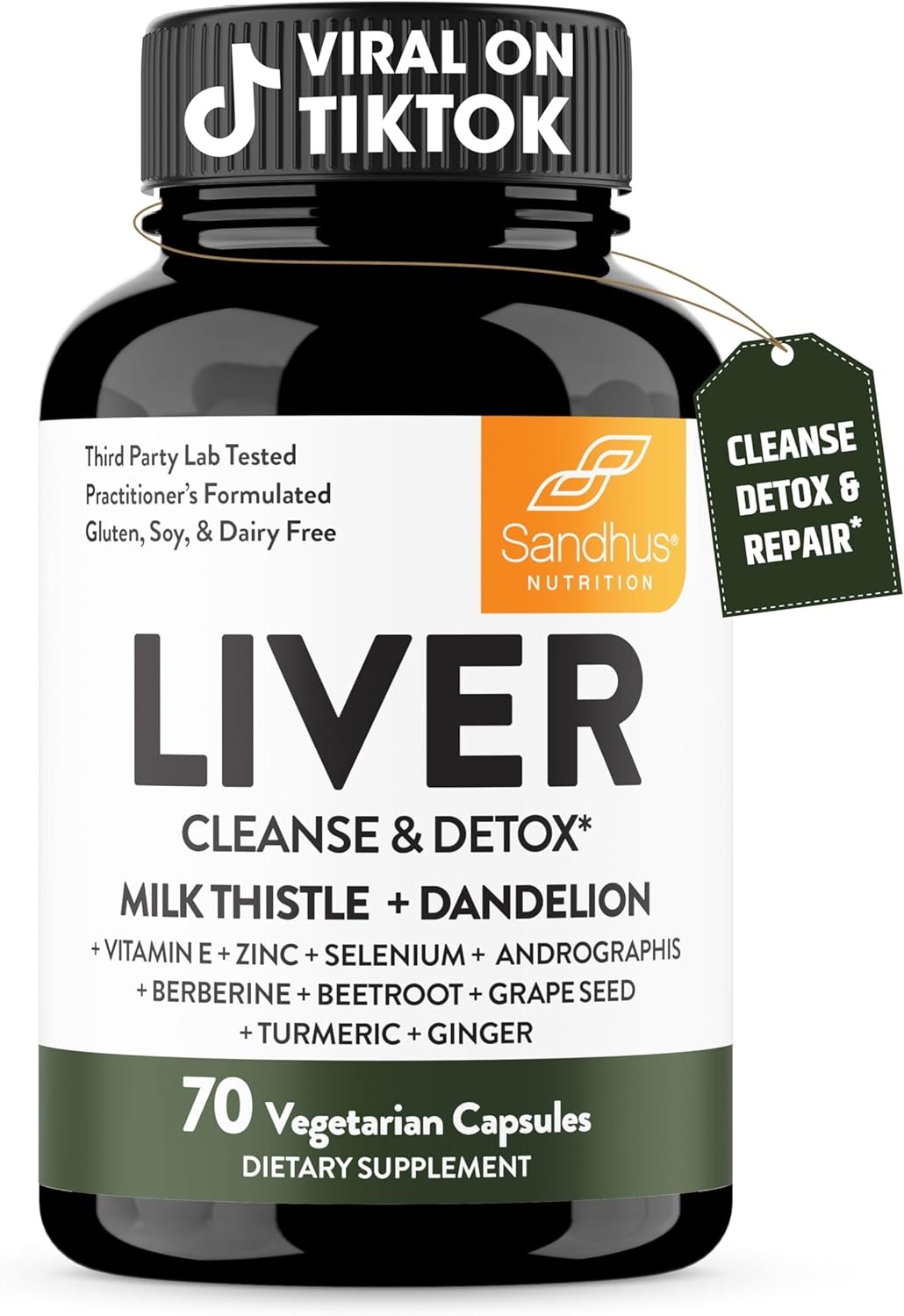 Liver Cleanse Detox & Repair S - Herbal Supplement ulasan dan harga