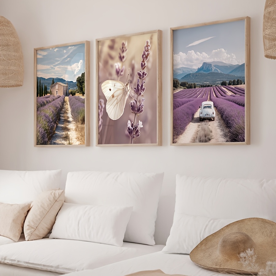 Lavender Provence 3pcs Canvas  - Lavender Oil ulasan dan harga
