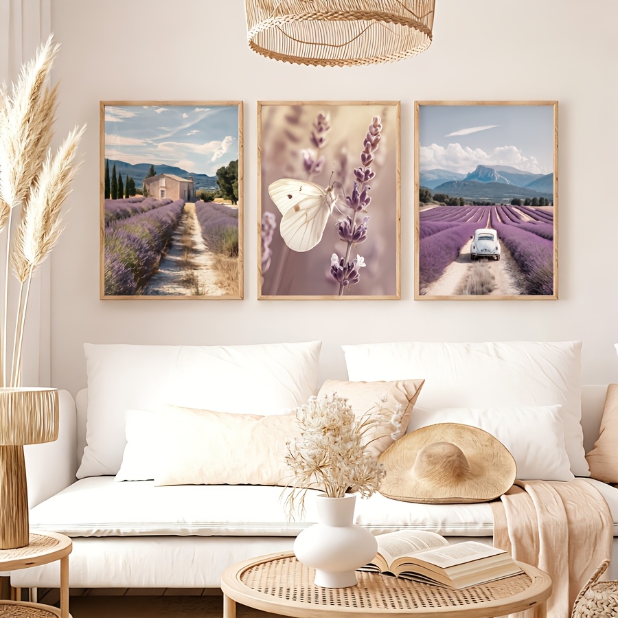 Lavender Provence 3pcs Canvas  - Lavender Oil ulasan dan harga