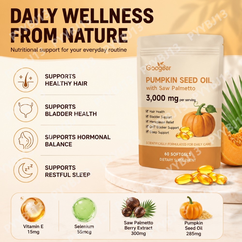 Googeer Pumpkin Seed Oil Softg - Herbal Supplement ulasan dan harga