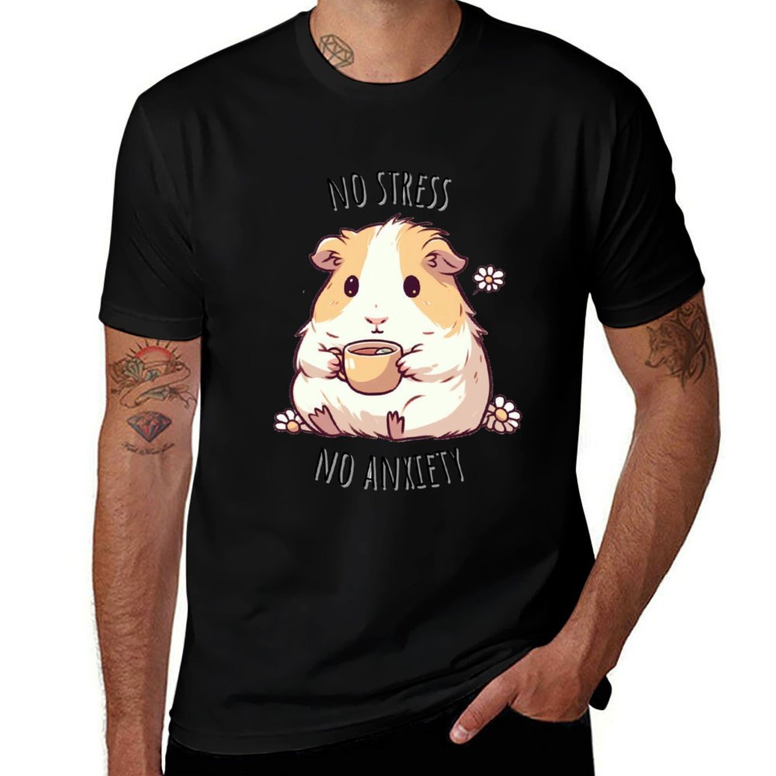 Chamomile Tea Guinea pig T-Shi - Chamomile Tea ulasan dan harga