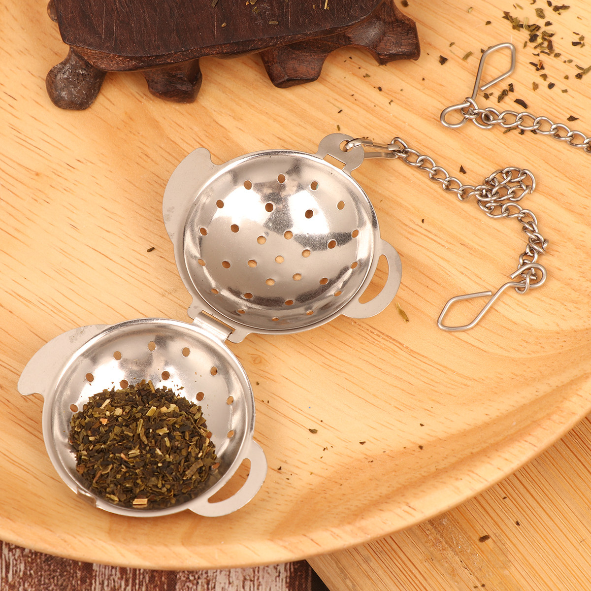 2Pcs Food Grade Stainless Stee - Chamomile Tea ulasan dan harga