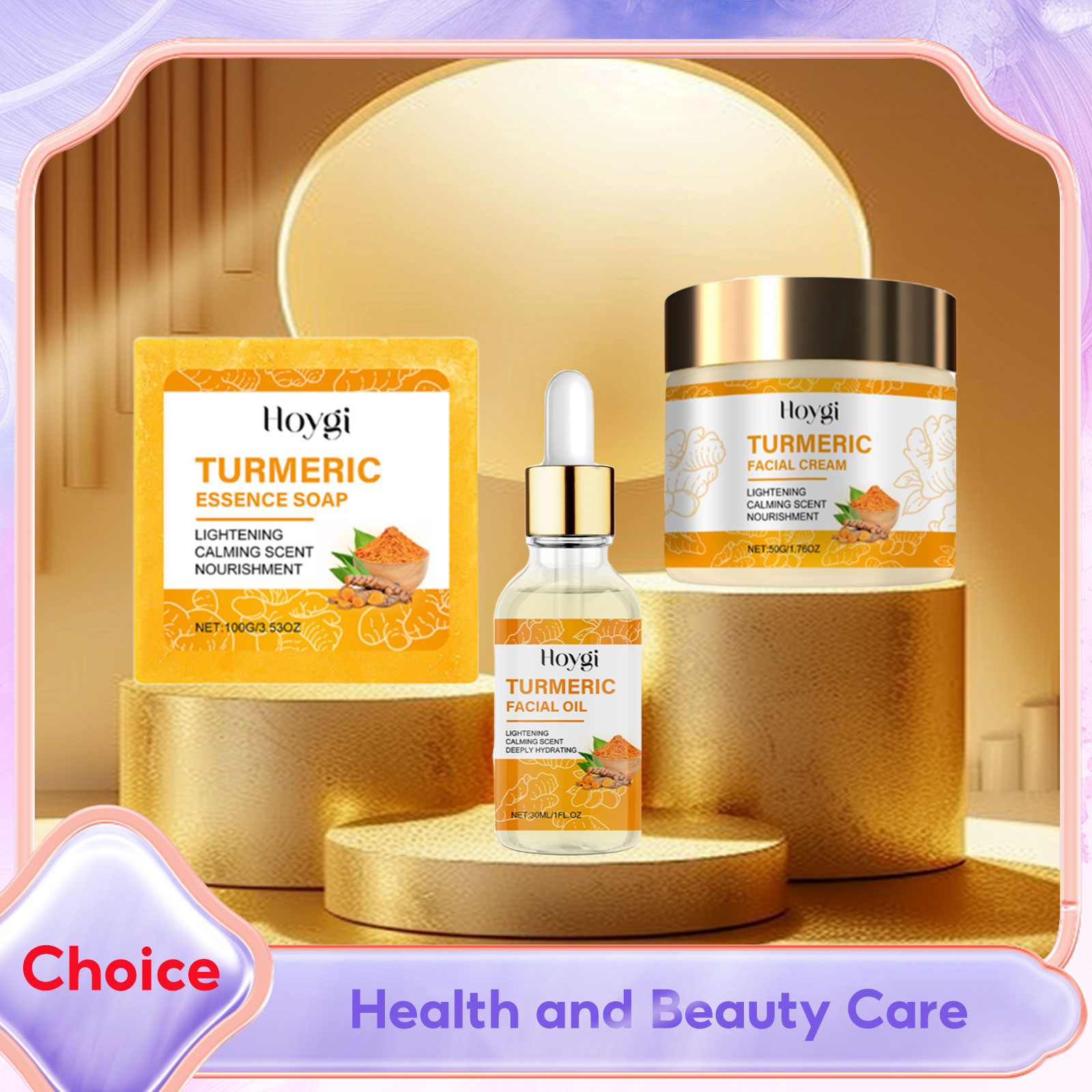 Turmeric Skincare Set Body Soa - Turmeric ulasan dan harga