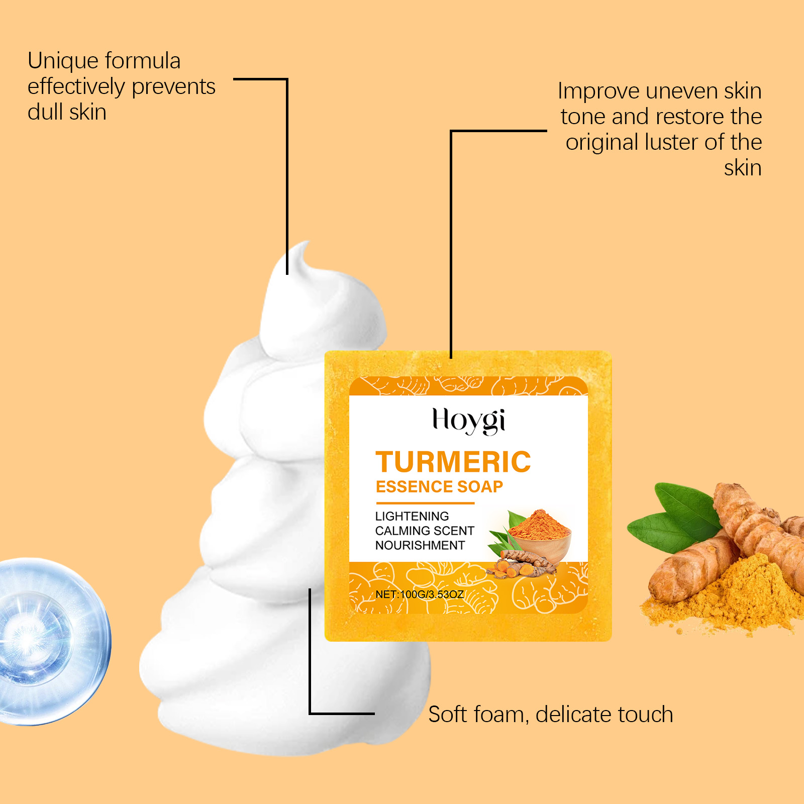 Turmeric Skincare Set Body Soa - Turmeric ulasan dan harga