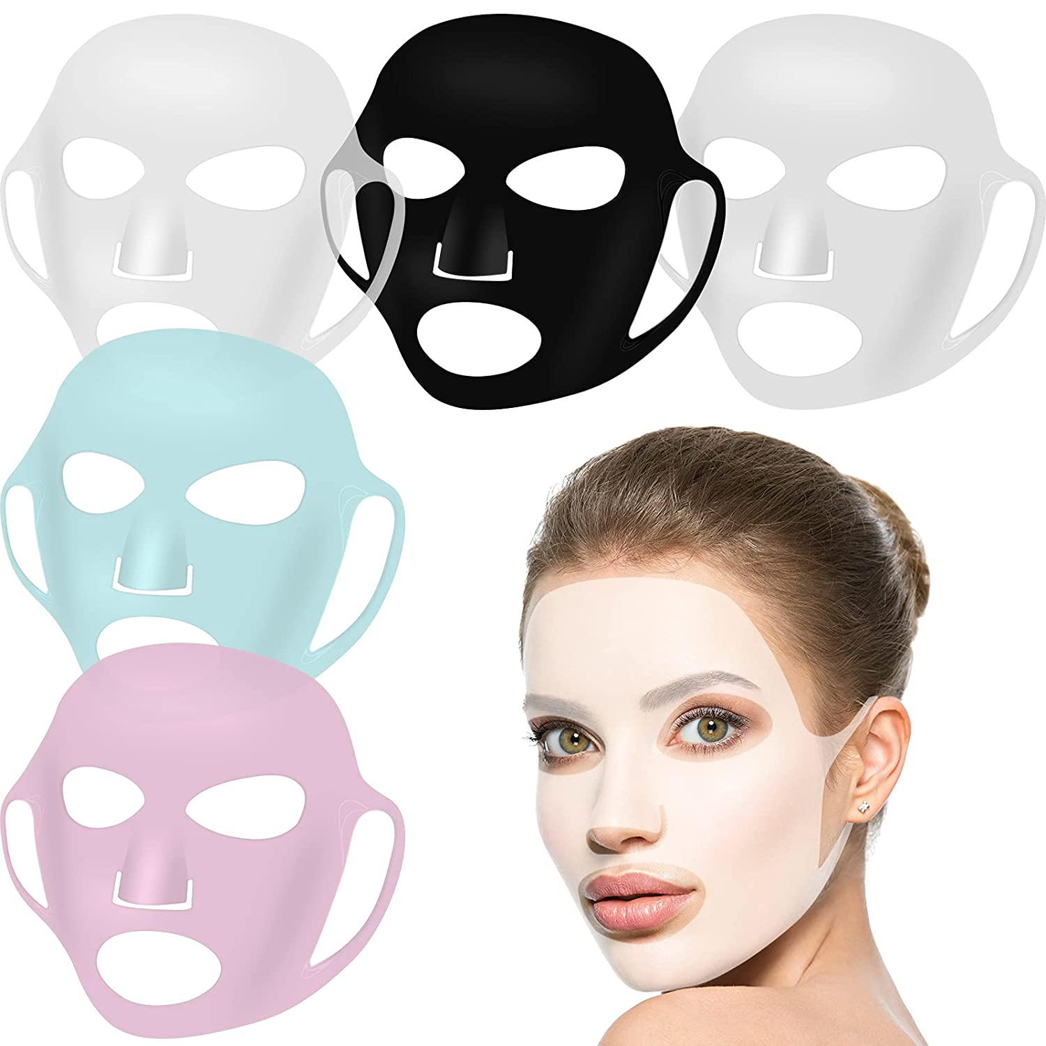 Reusable Silicone Face Mask Ho - Health Wellness ulasan dan harga