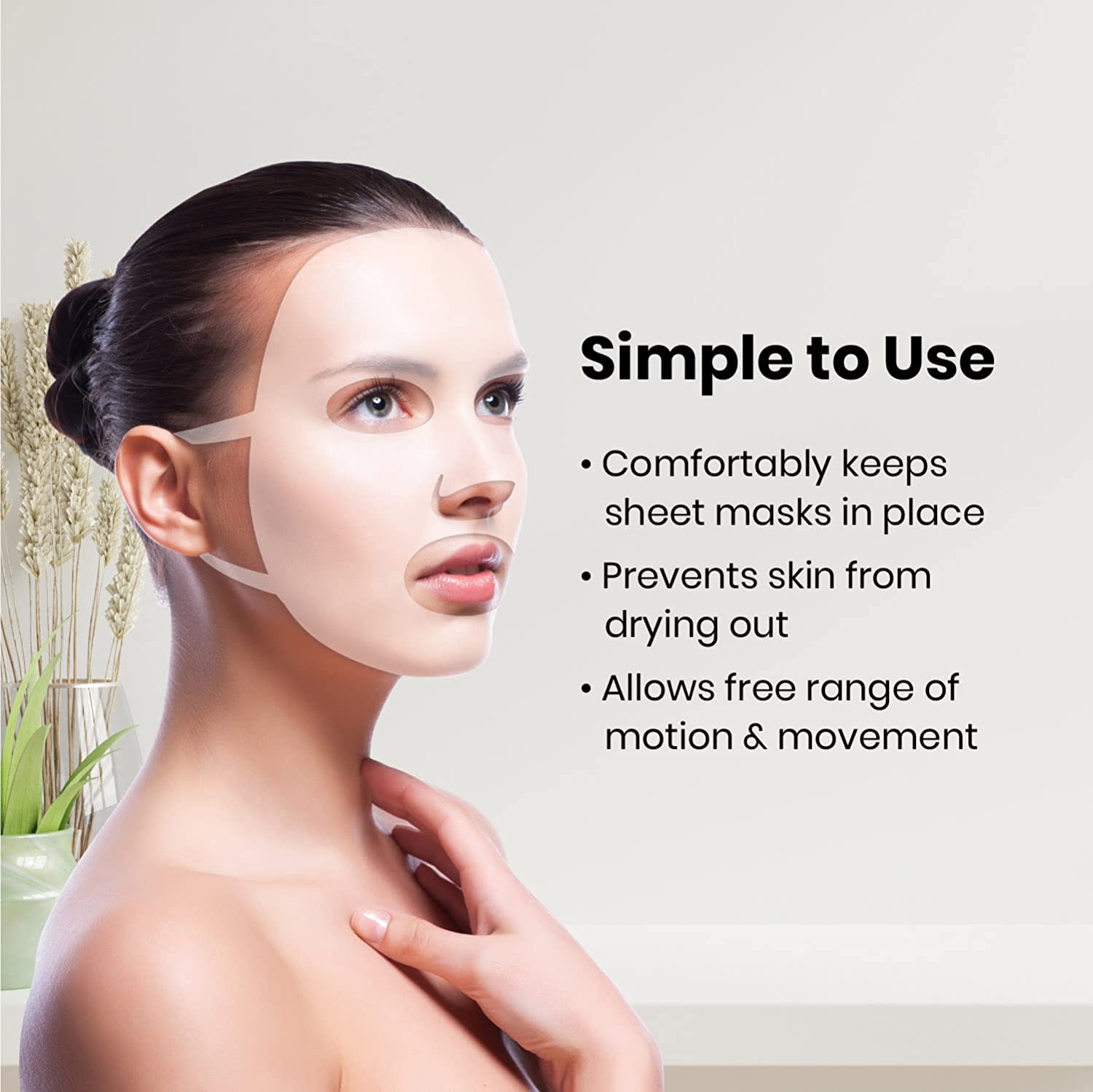 Reusable Silicone Face Mask Ho - Health Wellness ulasan dan harga