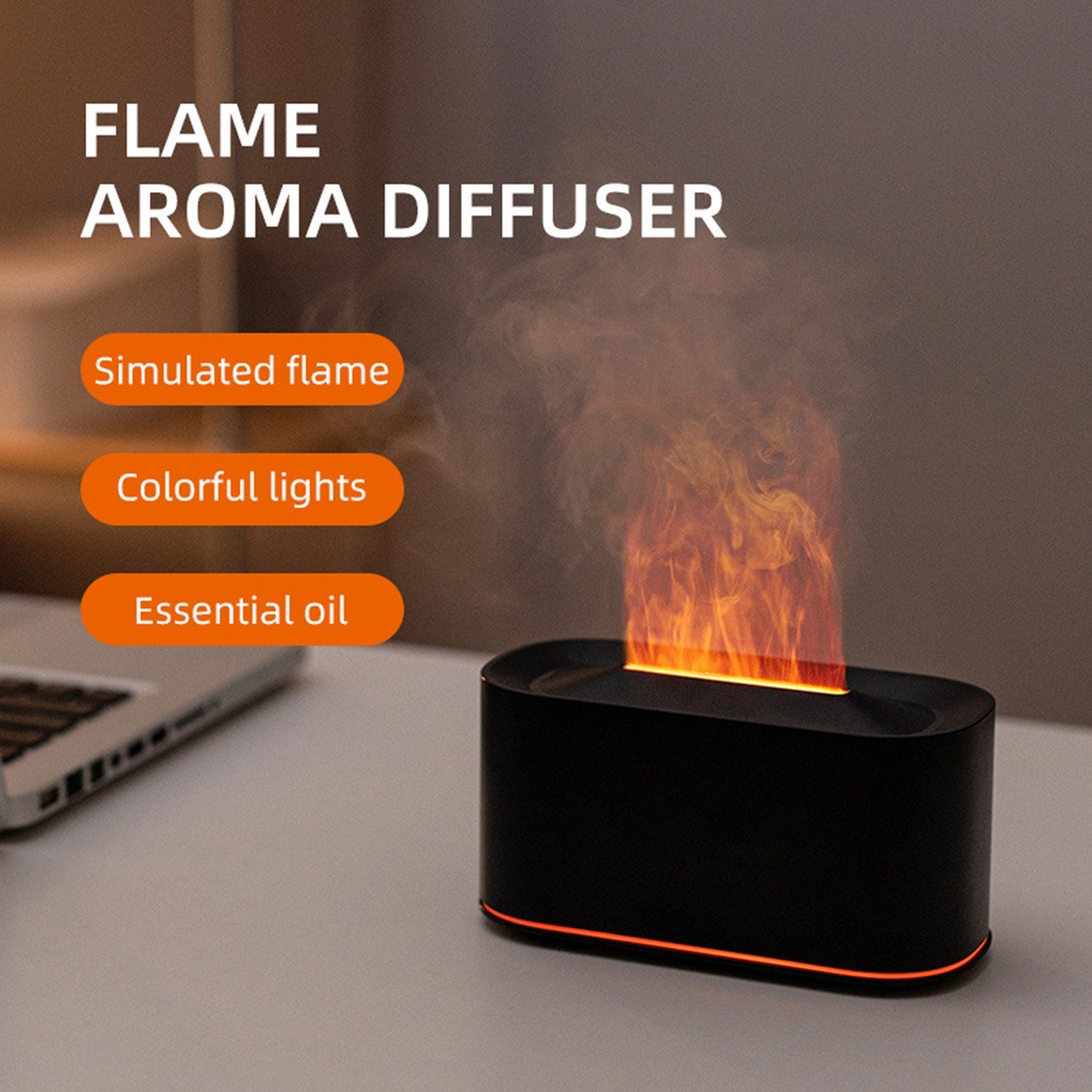 Essential Oil Diffuser,Flame C - Lavender Oil ulasan dan harga