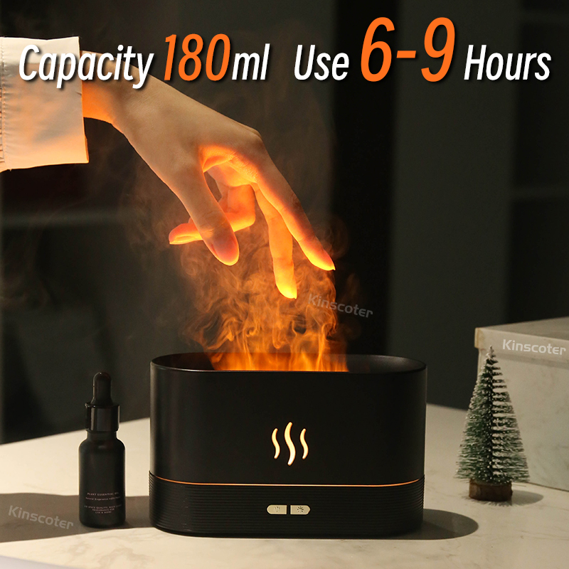 USB Desktop Flame Aroma Diffus - Lavender Oil ulasan dan harga