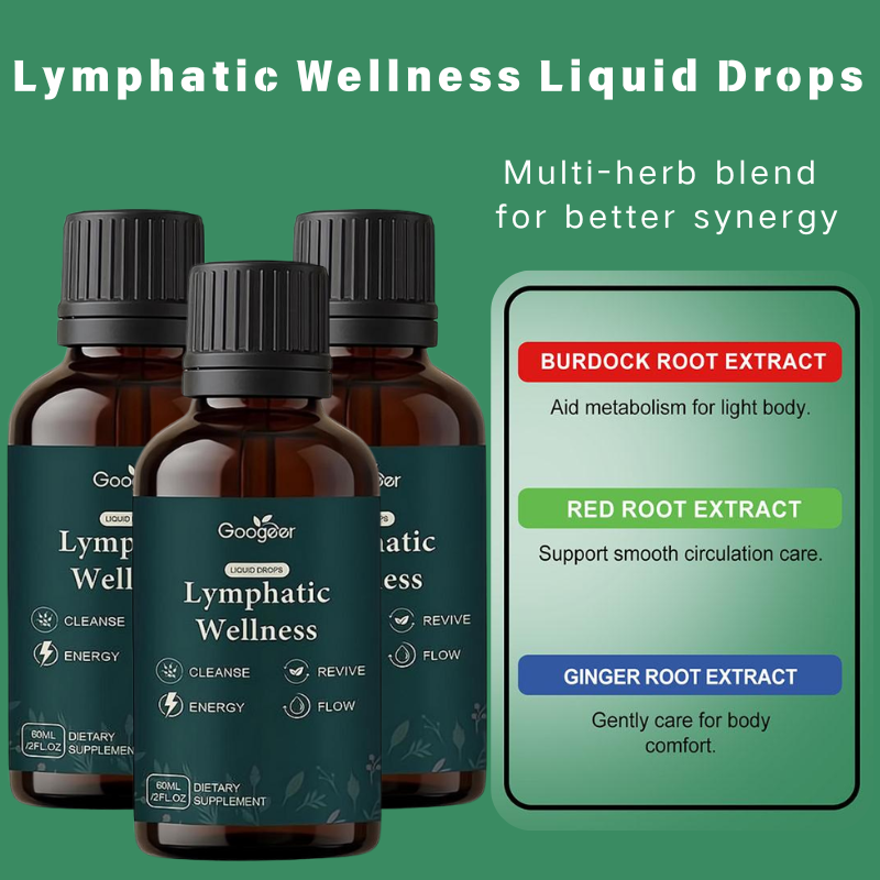 60ml Lymphatic Support Liquid  - Herbal Supplement ulasan dan harga