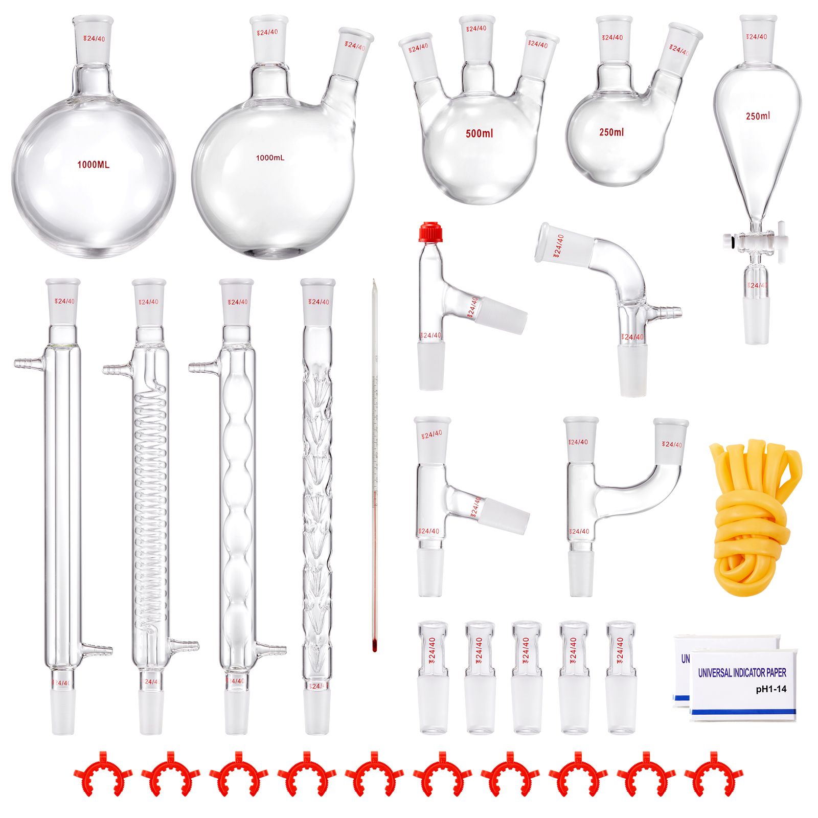 Lab Distillation Kit, 3.3 Boro - Essential Oils ulasan dan harga