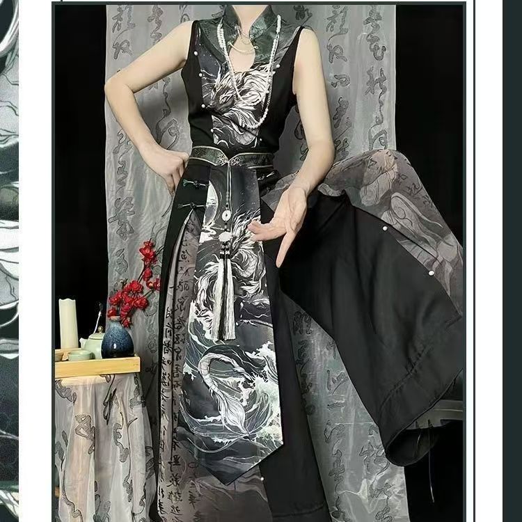 Chinese Hanfu Song Style Set - - Echinacea ulasan dan harga