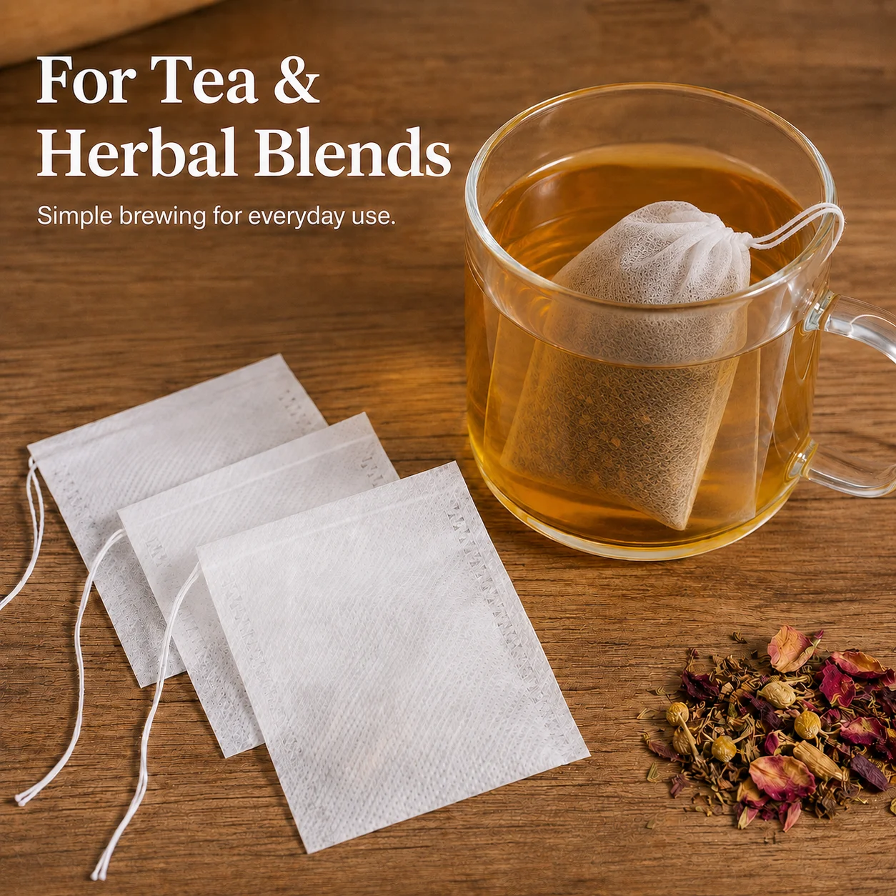 100PCS Disposable Drawstring T - Herbal Tea ulasan dan harga