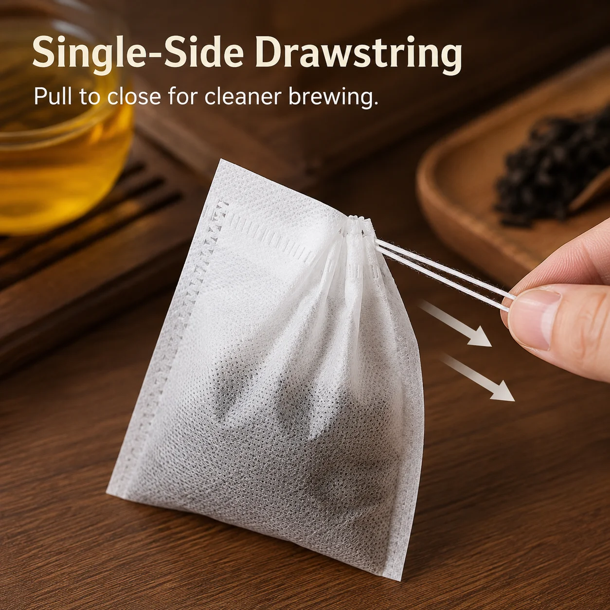 100PCS Disposable Drawstring T - Herbal Tea ulasan dan harga