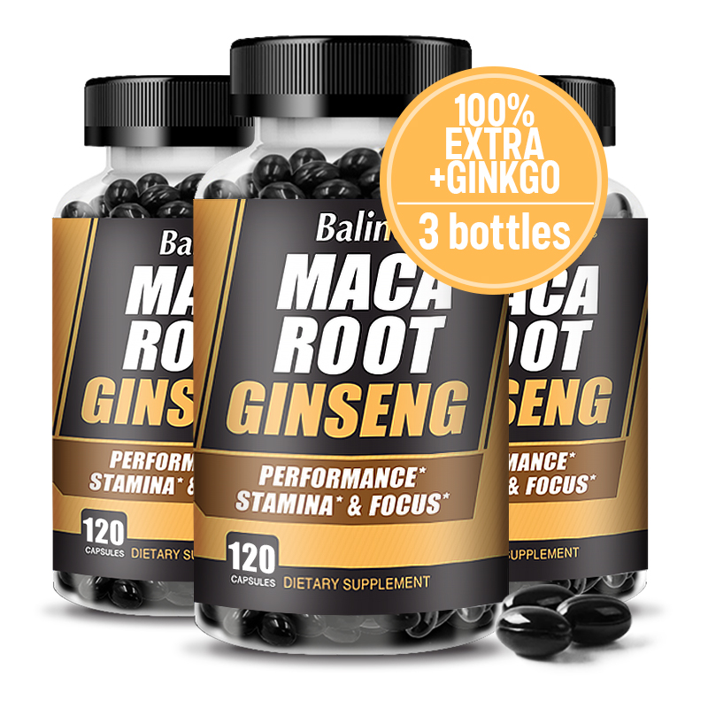 Maca Root Capsules (containing - Ginger Tea ulasan dan harga